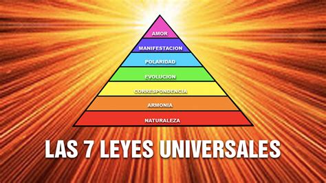 los 7 leyes universales.